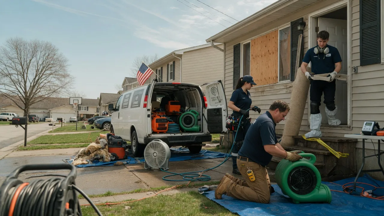 Water Damage Restoration in Crestline, OH near me